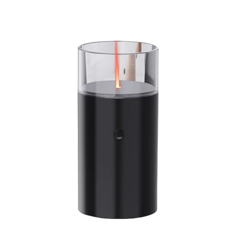 Creative Candle Light Aromatherapy Diffuser USB Charging Ultrasonic Cool Water Fragrance Air Humidifier Home Mini Aroma Diffuser