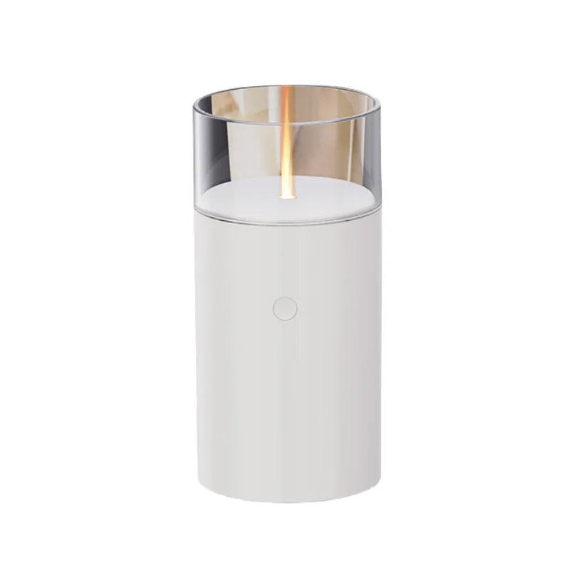 Creative Candle Light Aromatherapy Diffuser USB Charging Ultrasonic Cool Water Fragrance Air Humidifier Home Mini Aroma Diffuser