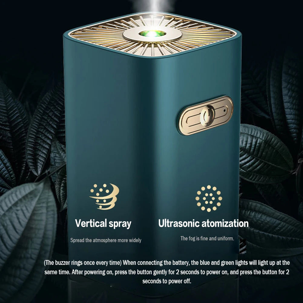 Rechargeable Aroma Diffuser Timing Automatic Diffuser Spray Aroma Machine Household Fragrance Machine Hotel Car Air Purifier