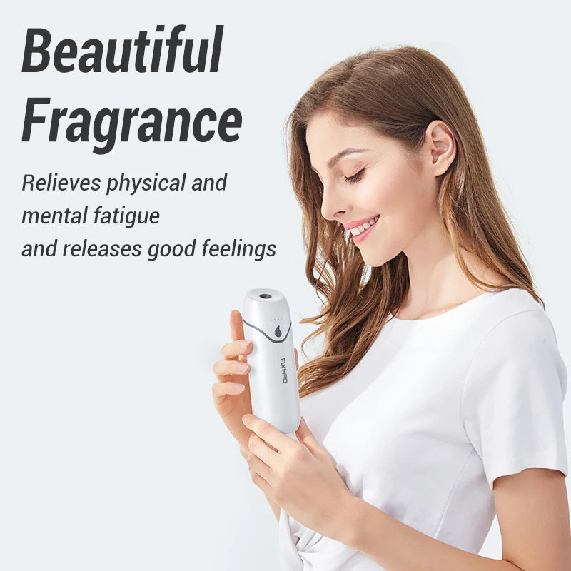 2023 Aroma Oil Diffusers 100m³ USB Rechargeable Timer Aroma Therapy Diffuser 120ml Oasis Air Freshener for Bedroom Hotel