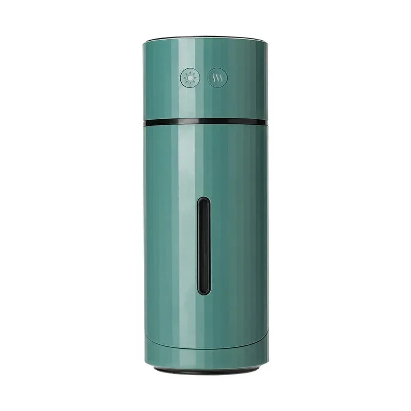 USB Aromatherapy Diffuser 1000mAh Rechargeable Battery Ultrasonic Cool Mist Maker Quiet Fogger  260ML Wireless Air Humidifier