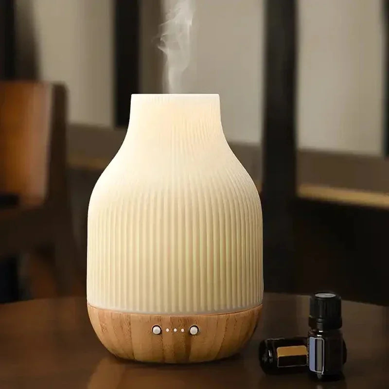 Essential Oil Diffuser Ceramic Diffuser 180ml Aromatherapy Humidifiers Diffuser With Auto Shut Off Function For Home Office Room